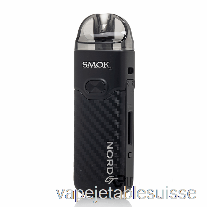 Vape Suisse Smok Nord Gt 80w Système De Pods Fibre De Carbone Noire